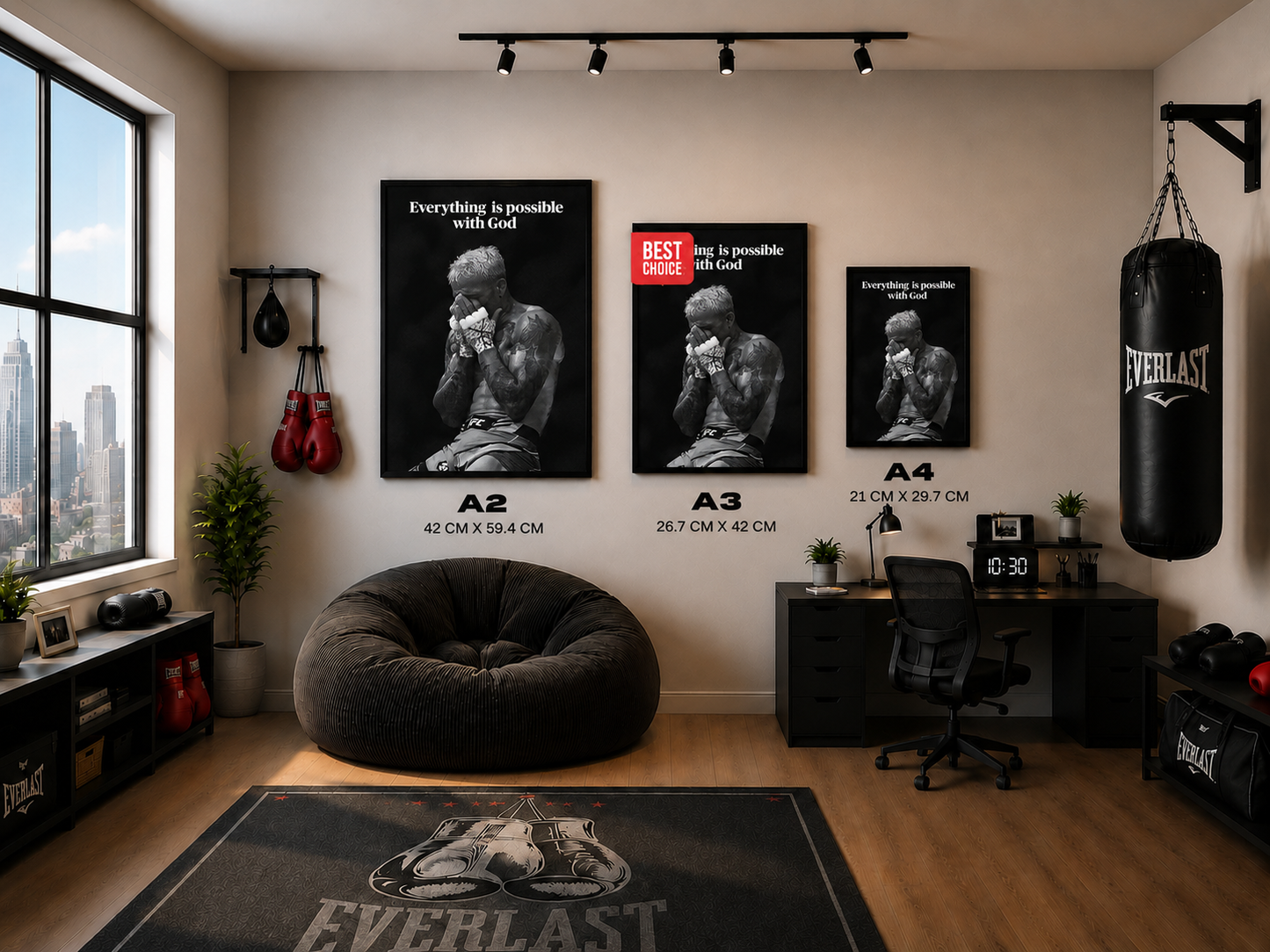 Charles Oliveira Everything is possible with god