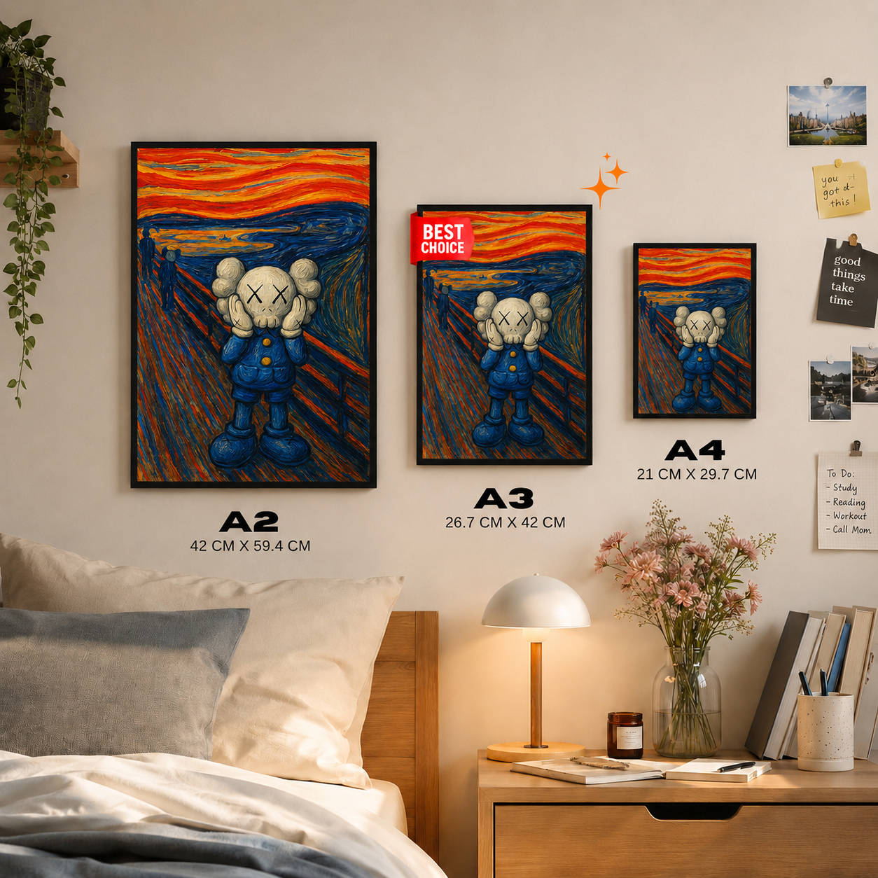 El grito Kaws