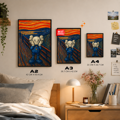 El grito Kaws