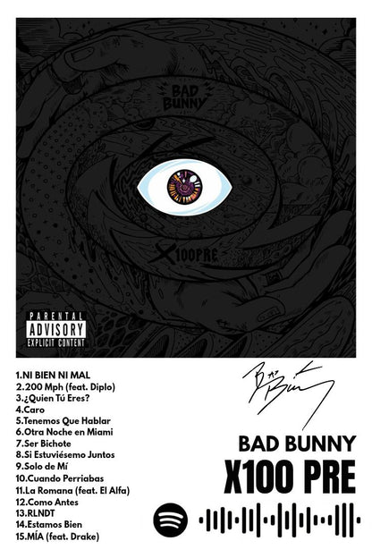 X100Pre Bad Bunny