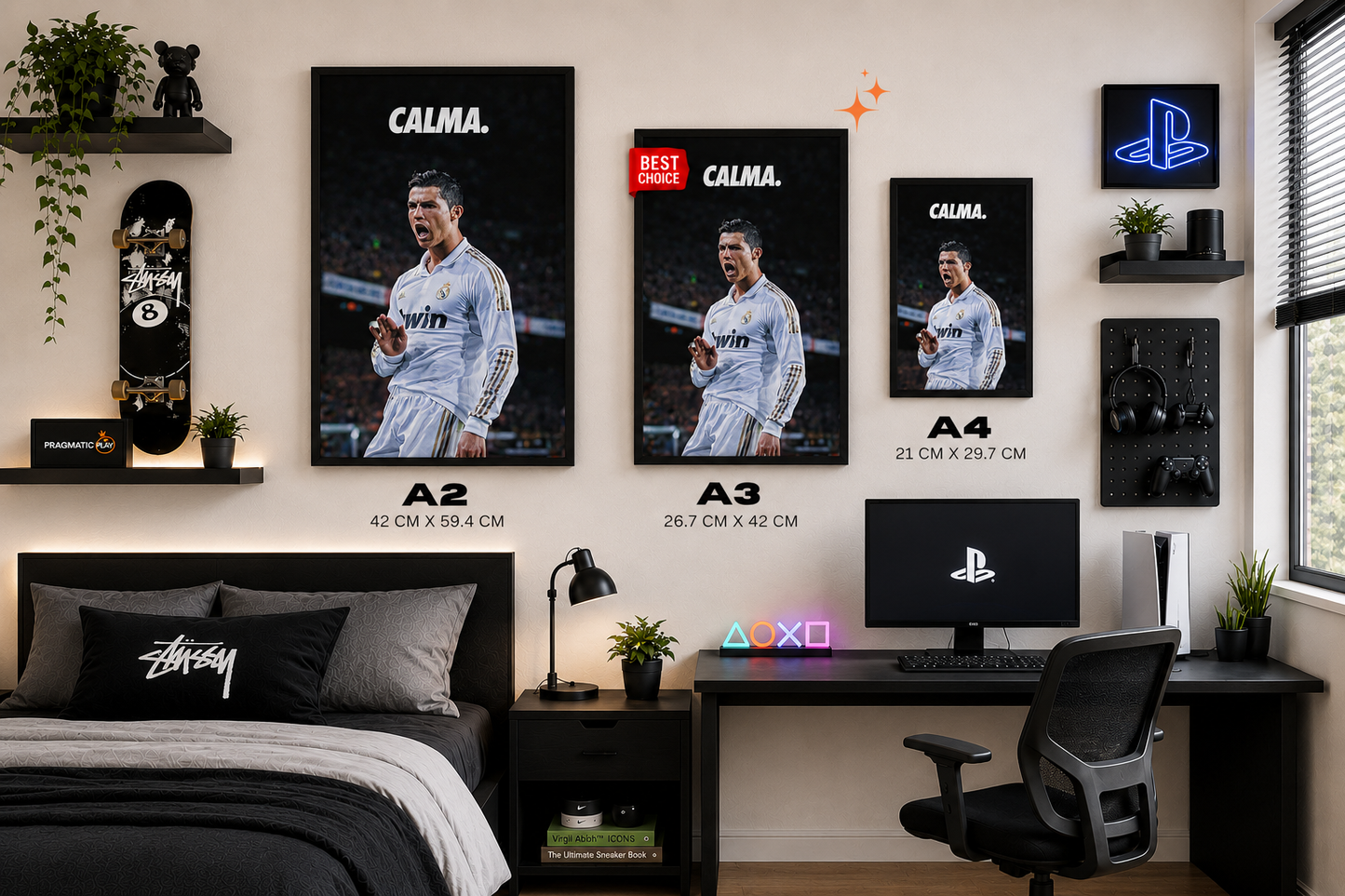 CRISTIANO RONALDO CALMA