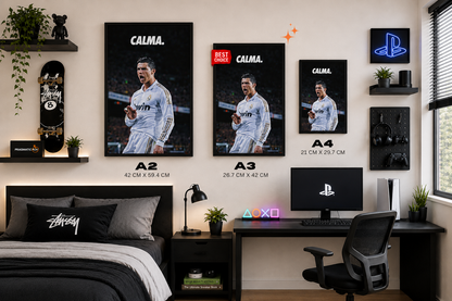 CRISTIANO RONALDO CALMA