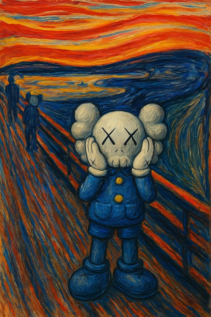 El grito Kaws