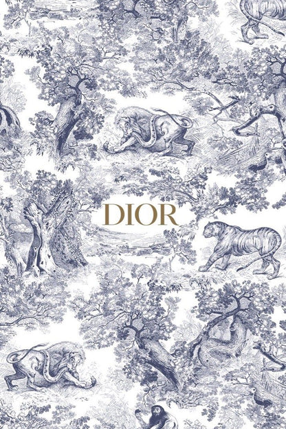 Dior Blue Wall
