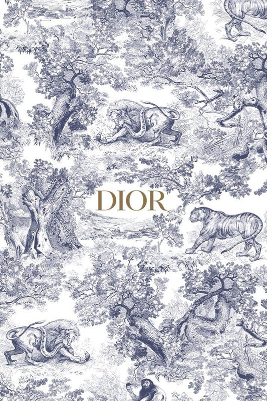 Dior Blue Wall