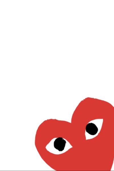 Comme des Garçons Heart Red