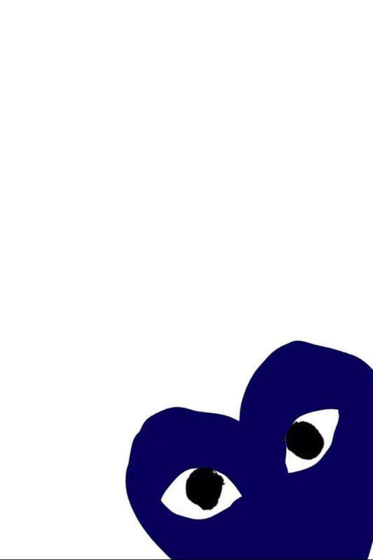 Comme des Garçons Heart Blue