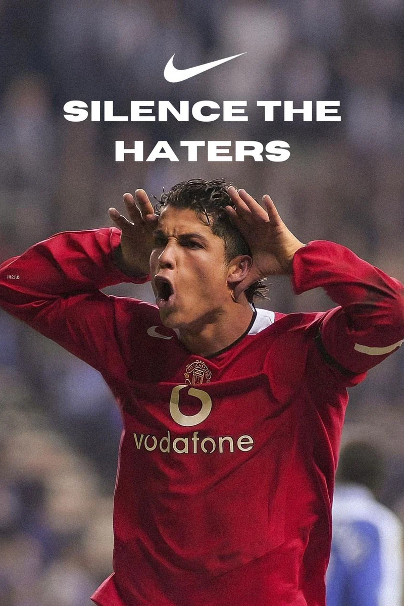 SILENCE THE HATERS Cristian Ronaldo